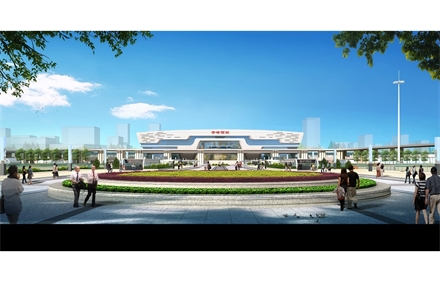 赤峰高鐵站西廣場